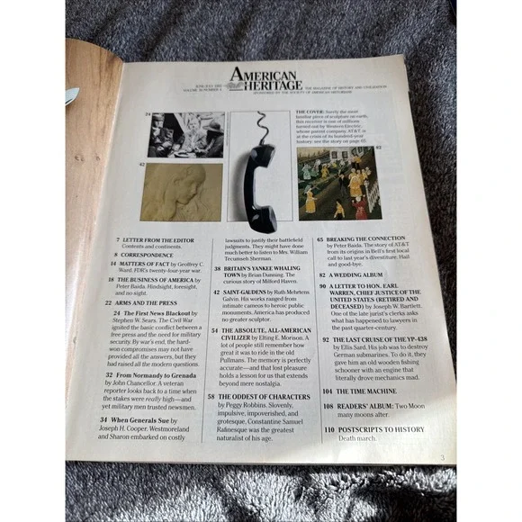 American Heritage June-July 1985 A Short History of AT & T ID:83866 - Picture 4 of 5